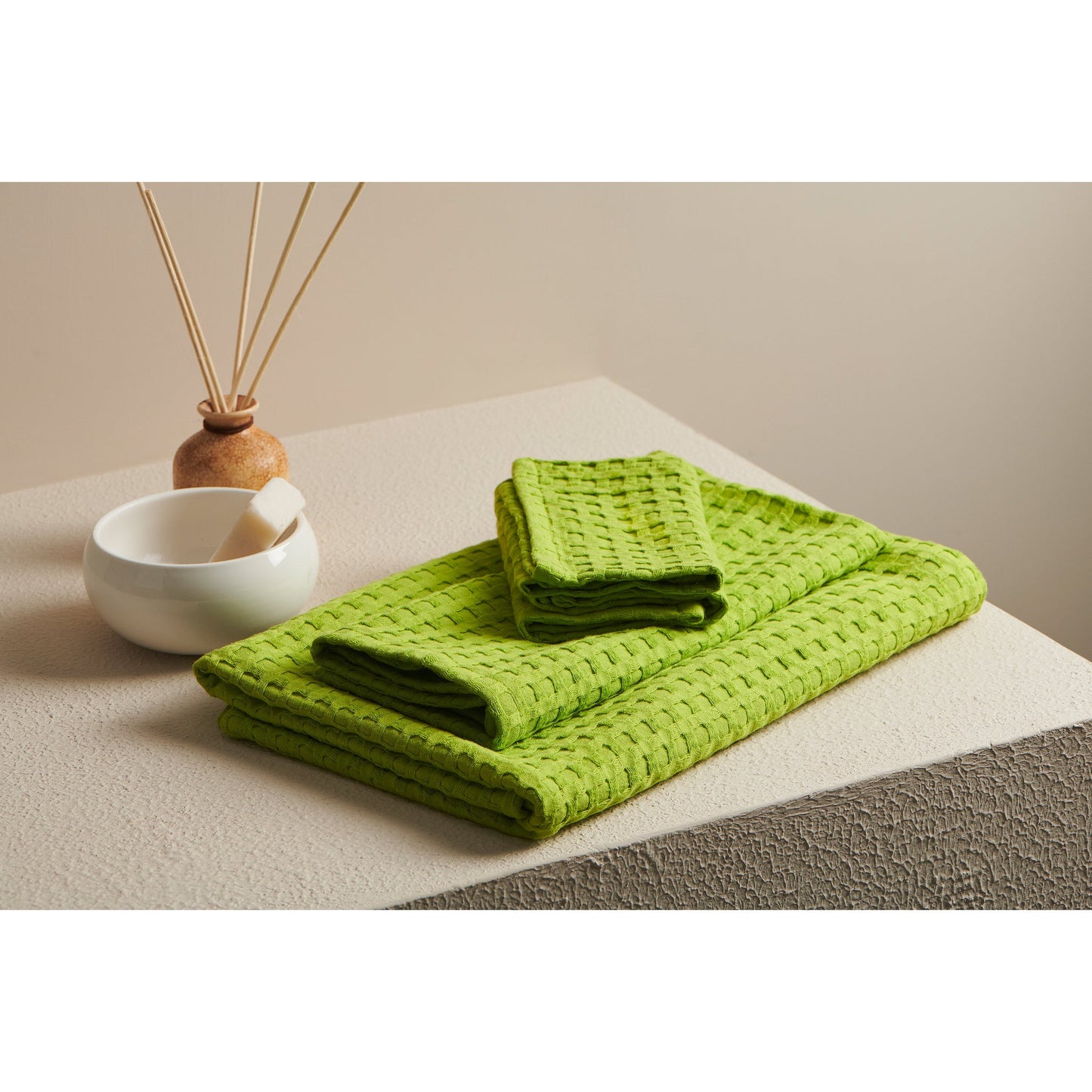 Pixel | Cotton | Waffle | Bath Set
