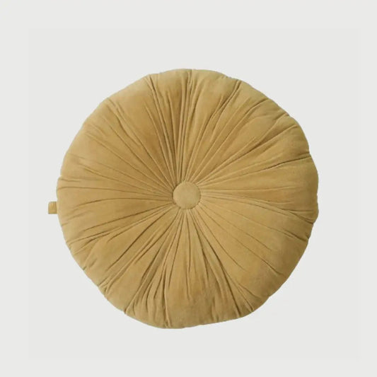Cuddle Sand Velvet Round Cushion SanctuaryLiving