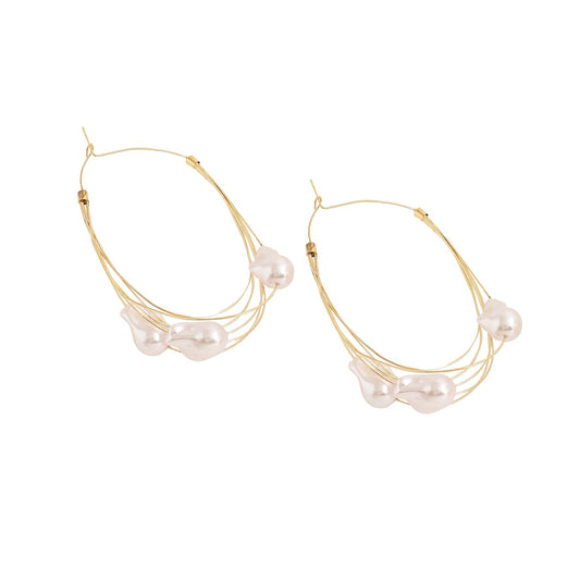 Modern Drop Earrings – Artificial Jewellery – Western Style – Boutique Retail Supply