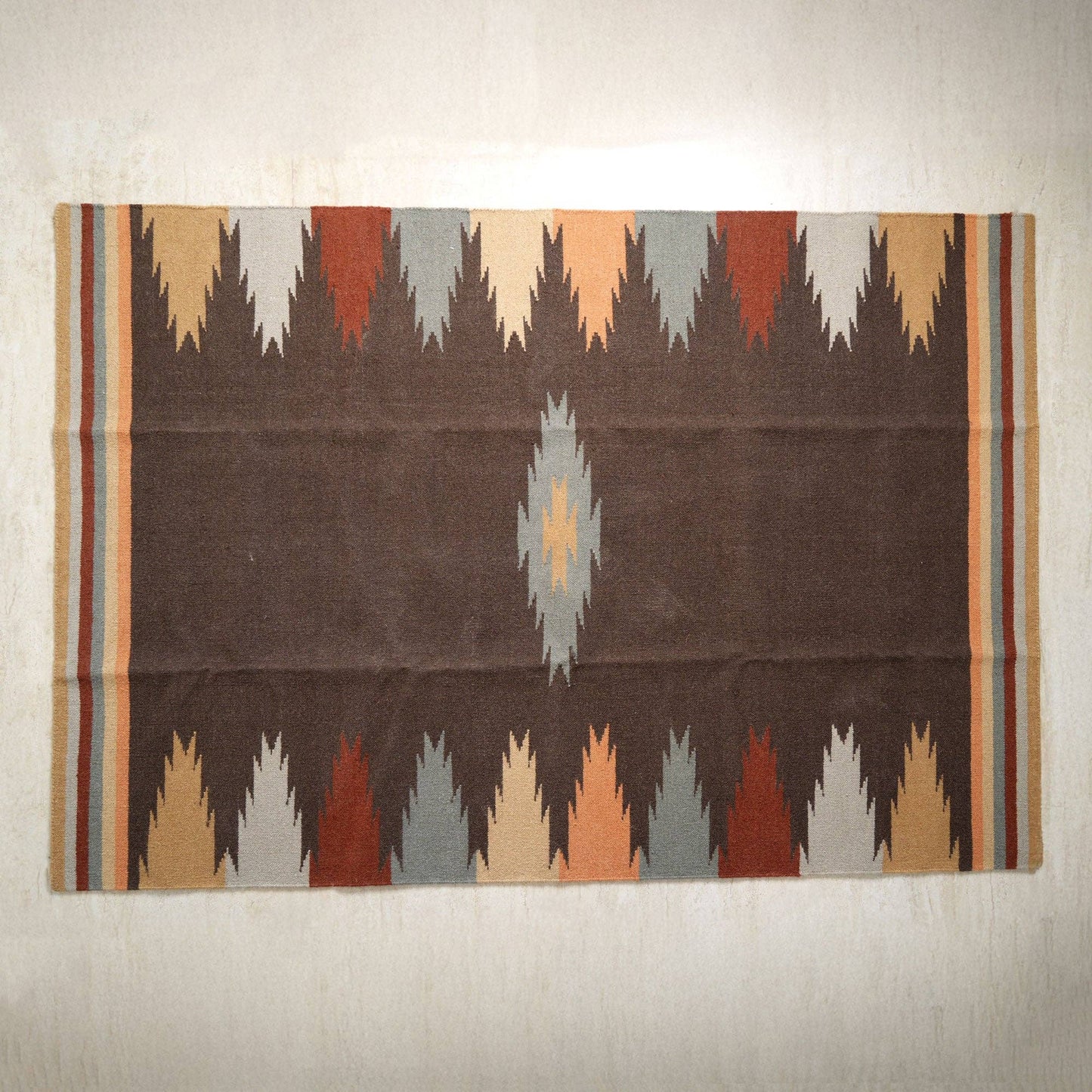 Handwoven Kilim Rug – Artisan Geometric Flatweave