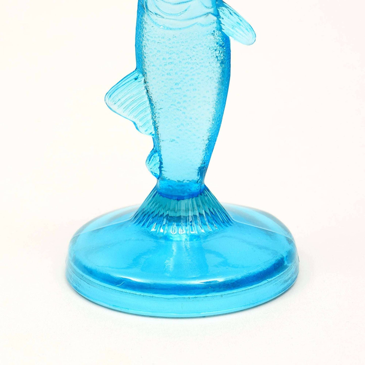 Fish Candle Holder in Light Blue – Nautical Coastal Home Decor