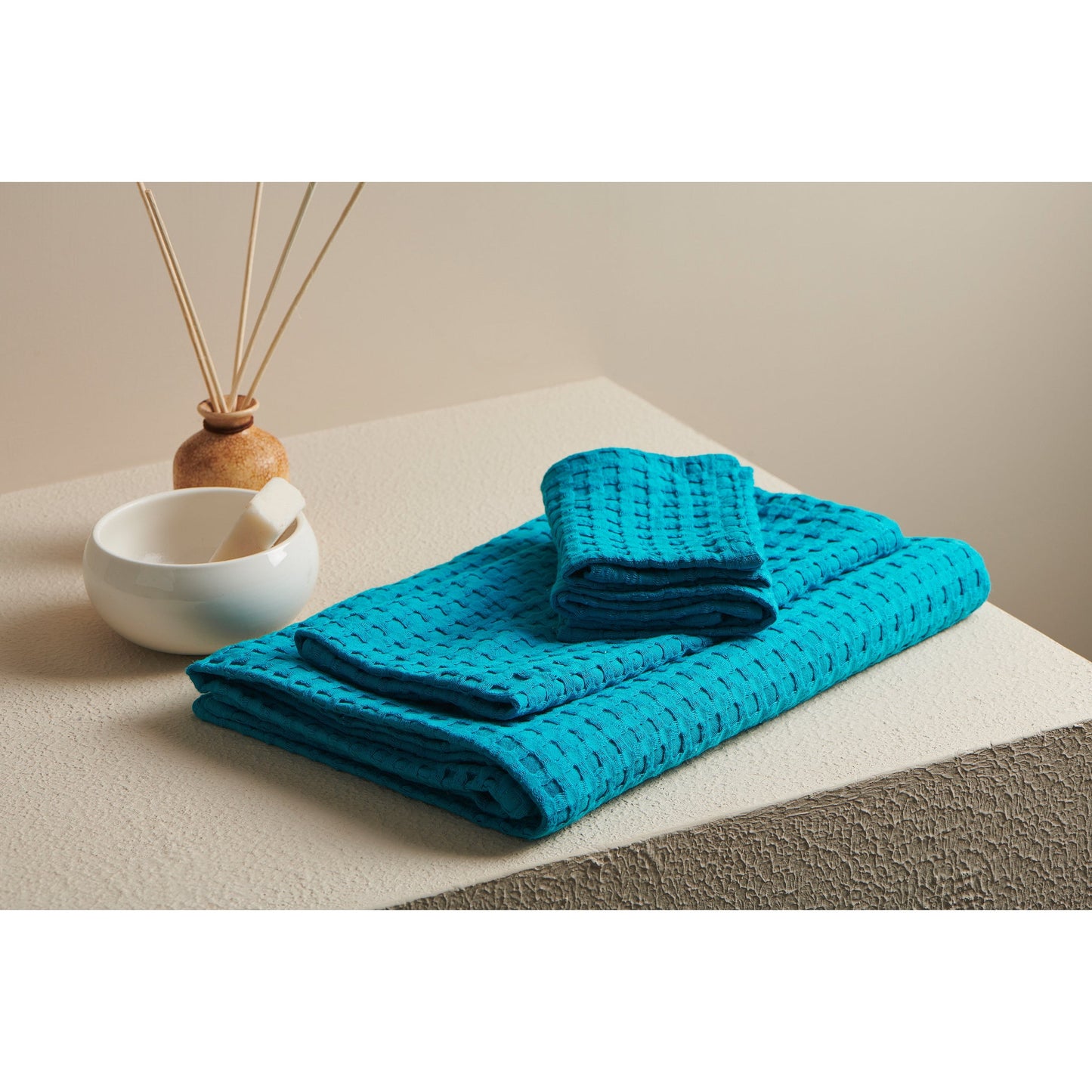 Pixel | Cotton | Waffle | Bath Set