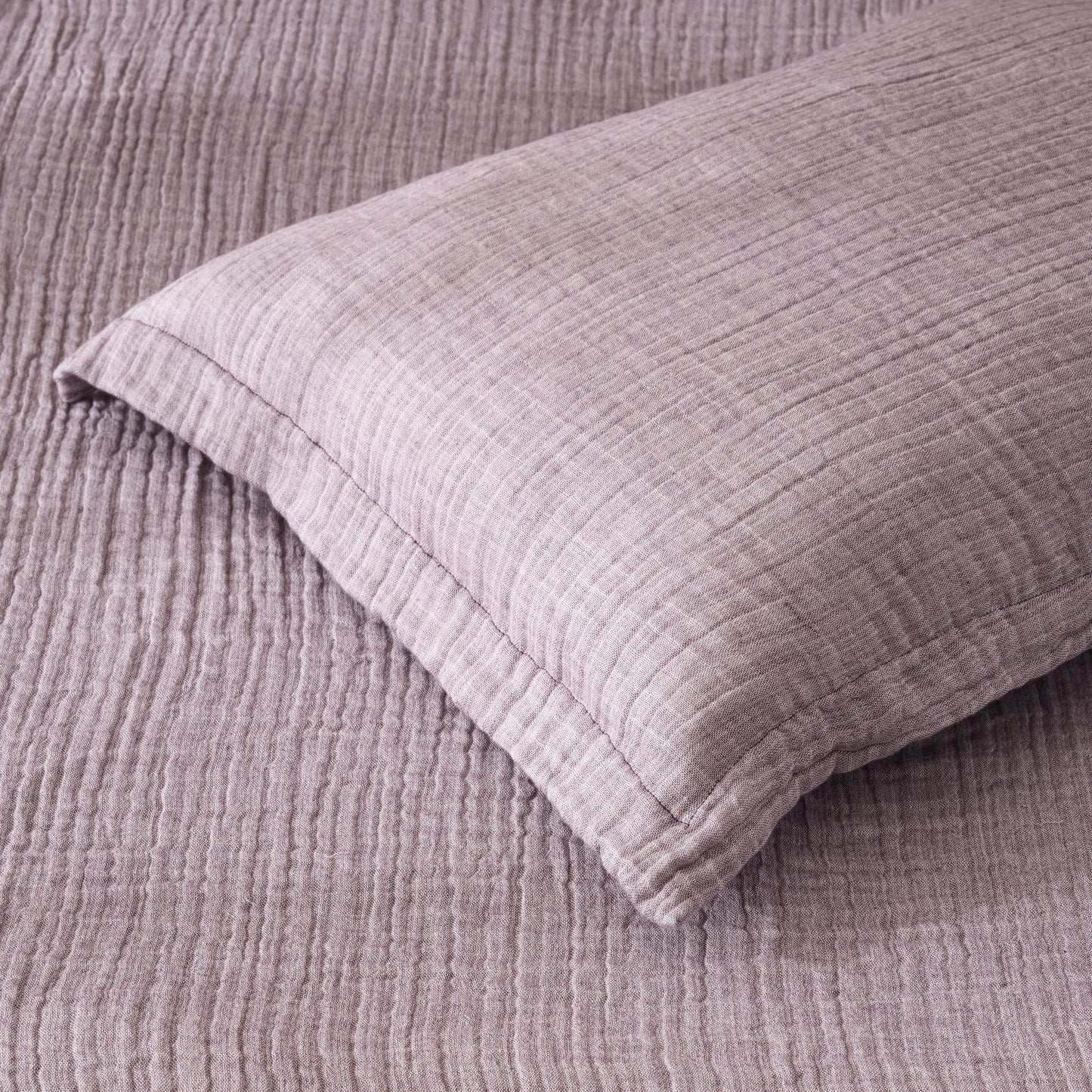 Comforter | Yarn-dyed Gauze Sheeting Backing | Double & Single Size  | With 2 Pillow Shams