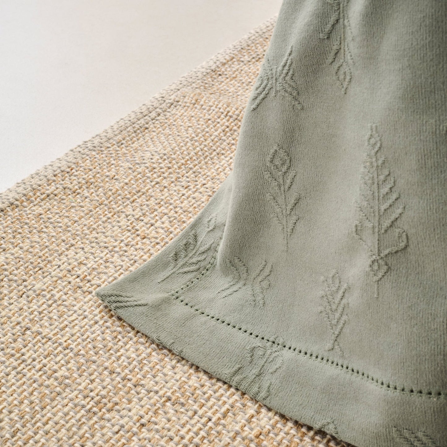 Bed Cover | Heavy Jacquard Embossed Motif | King & Queen Sizes