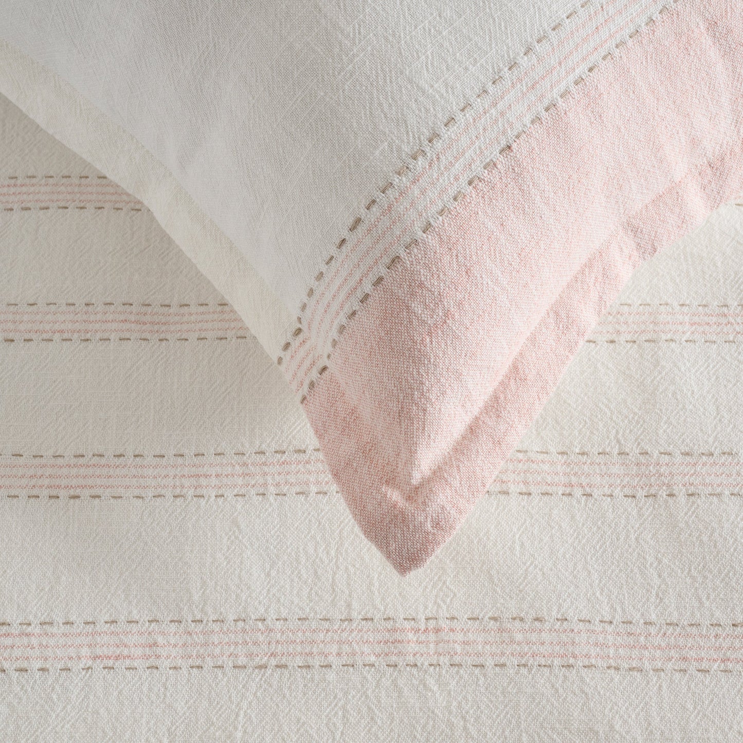 Comforter | Cotton Bamboo Slub Yarn-dyed | Double & Single Size  | With 2 Pillow Shams