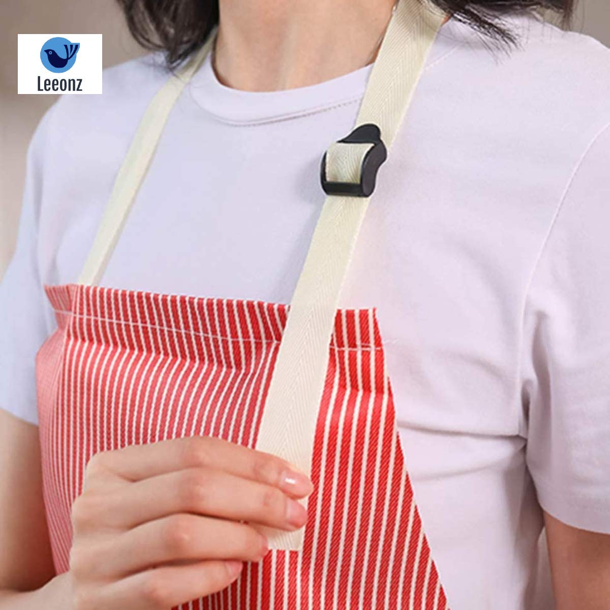Chef Apron – Kitchen Apron – Waterproof, Adjustable, Integrated Hand Towels – Single Unit