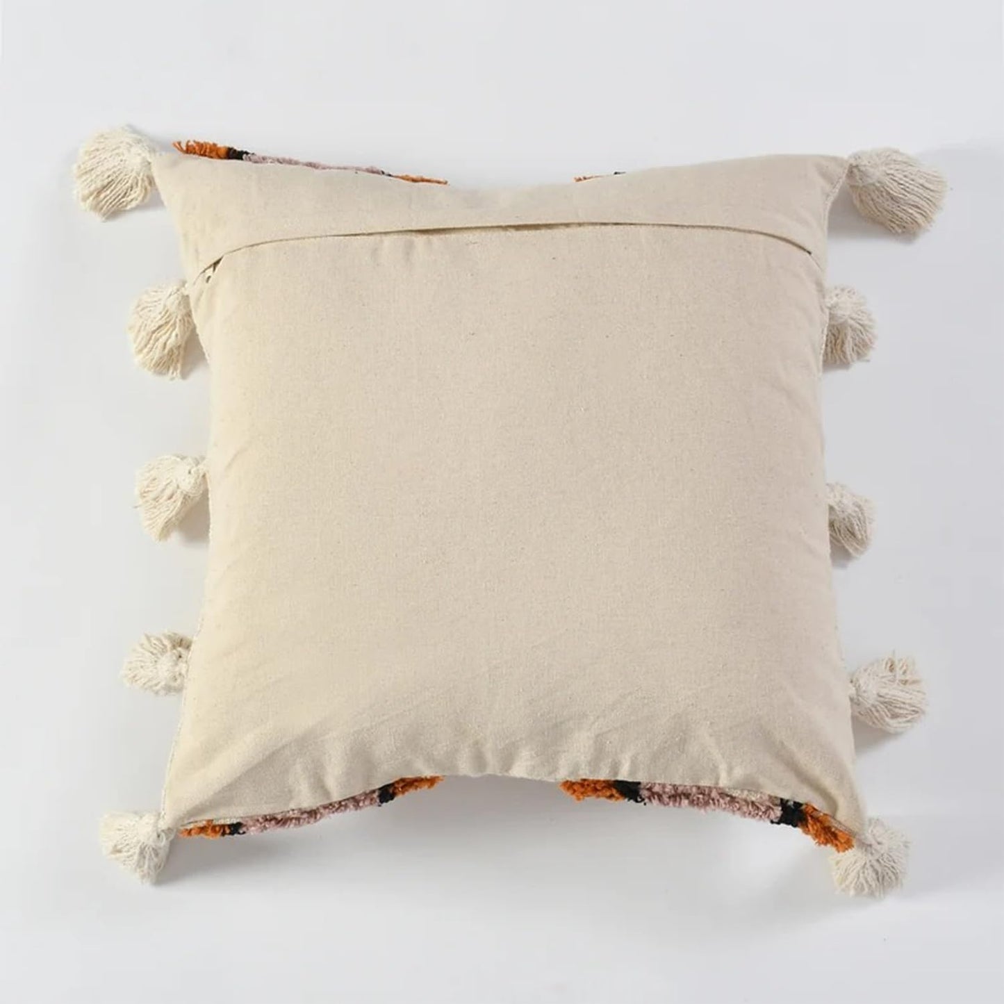 Geometric Tufted Decorative Cushion Cover - 100% Cotton - 2pc set