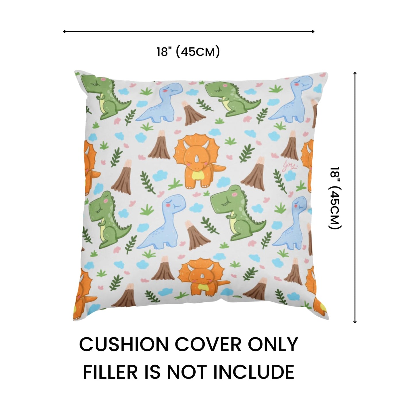 Designer Digital Print Velvet Soft Decorative Cushion Covers 18x18 inch (Pack of 2) | Sofa Bed Couch Throw Pillows Home Decor