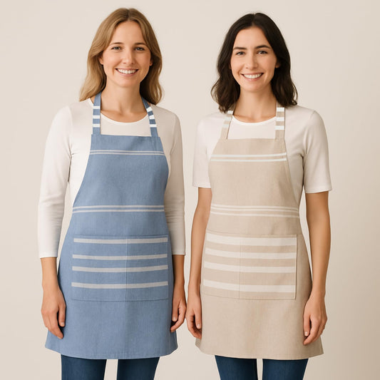 Unisex Cooking Aprons – Professional Kitchen Apron – Waterproof, Oil & Stain Resistant