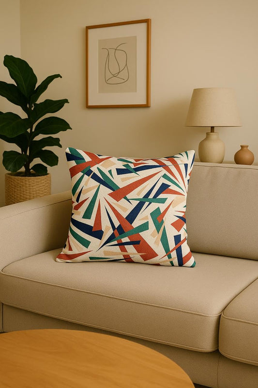 Velvet Cushion Covers – Decorative Throw Pillow Covers – Designer Printed Polyester – 20x20 Inch, Set of 3