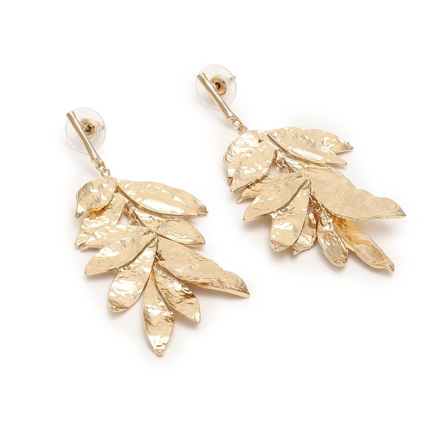 Drop Earrings – Fashion Jewellery – Lightweight, Push Closure – Modern Statement Design