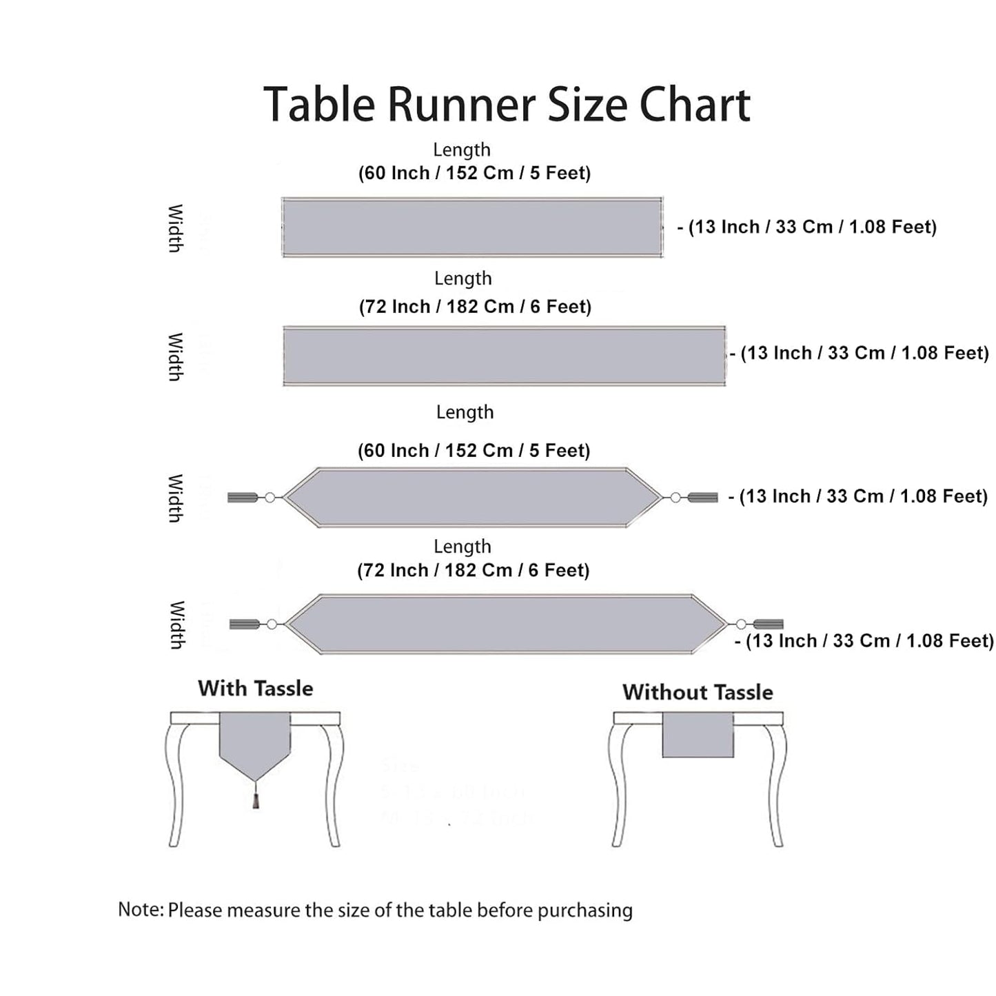 Spring Floral Printed Poly Cotton Table & Bed Runner, 13x72 Inches | 6 Seater Home Decor, Washable Dining & Bedroom Accent
