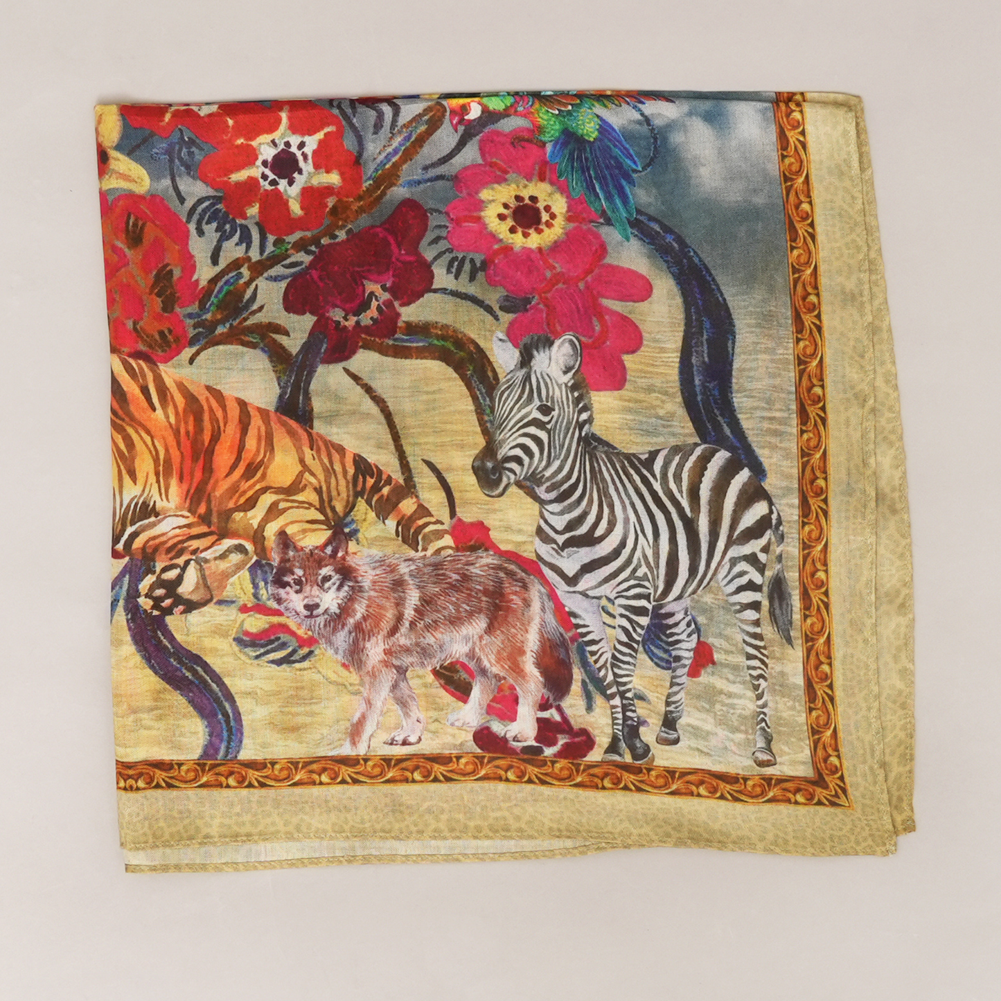 Scarf | Mulberry Silk Vivid Nature