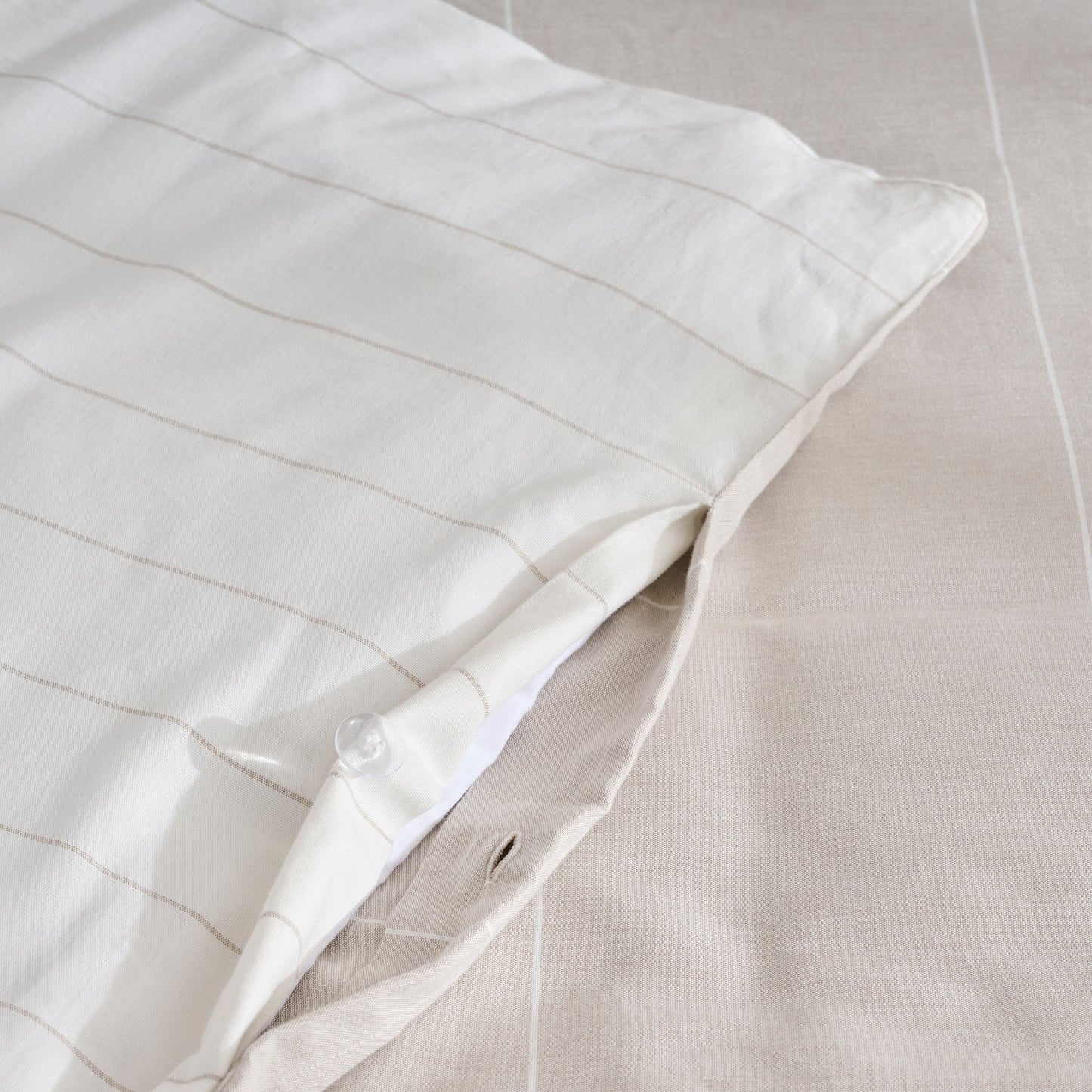 Duvet Cover | Cotton Bamboo Chambray | Single & Double Size | With 2 Pillow Shams
