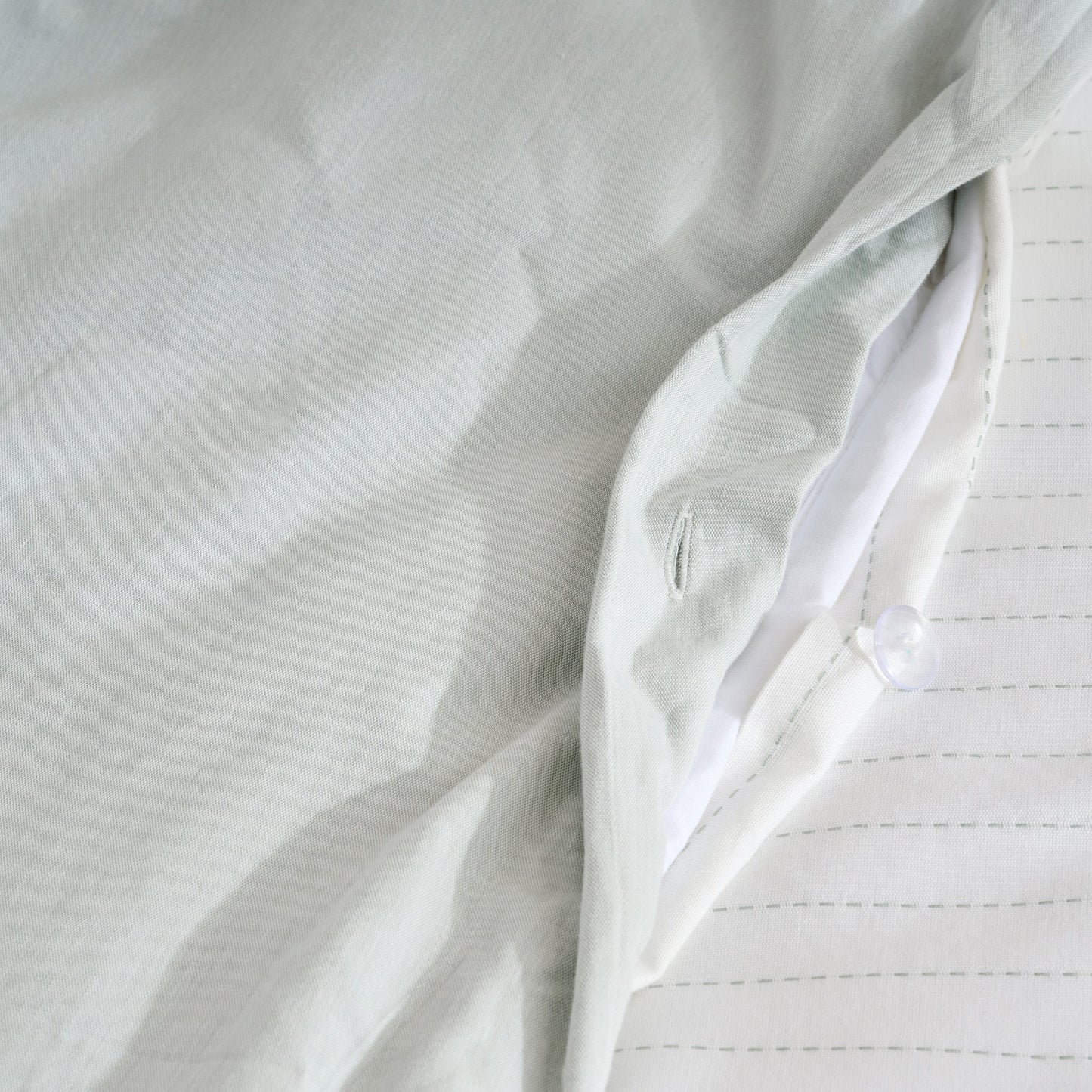 Duvet Cover | Cotton Bamboo Corner Loops | Double & Single Size | With 2 Pillow Shams
