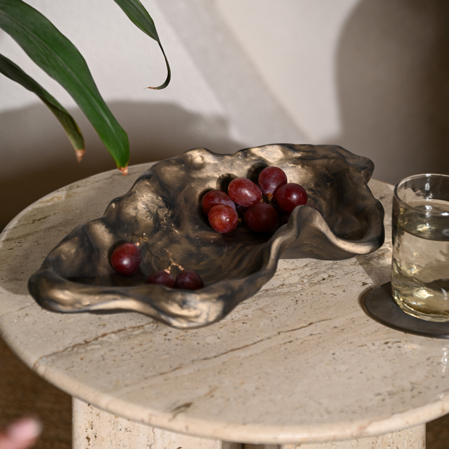 Serving Bowl | Dust Two Sizes Food Safe Handmade | Marble