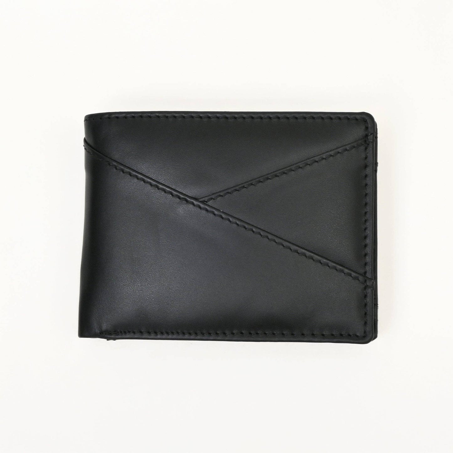 Leather Wallet Black Napa Men’s Wallet with Card