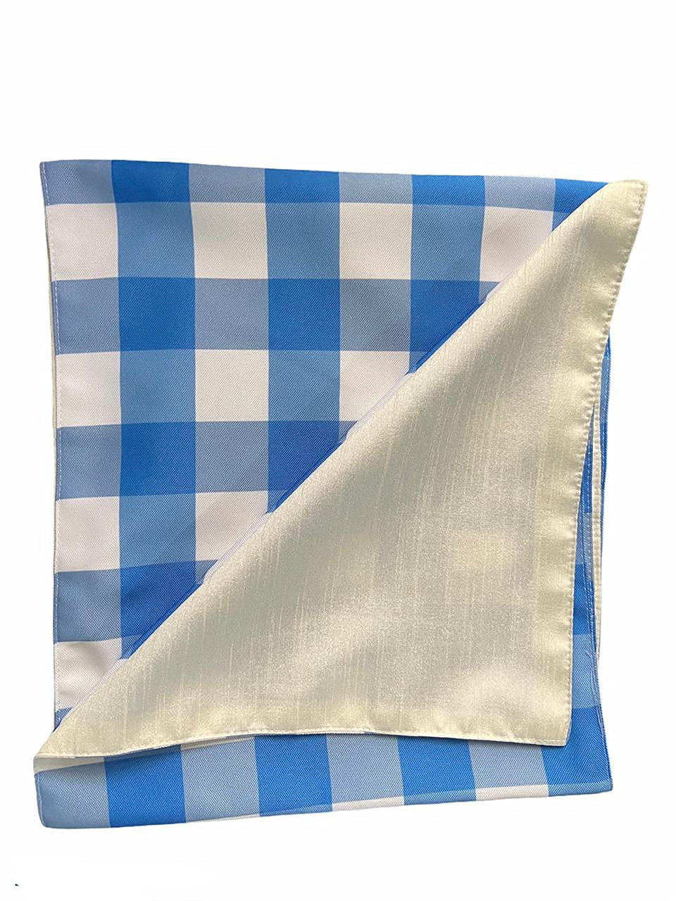 Modern Multicolor Clover Design Digital Printed Double Layered Cotton Feel Table Runner 13x72 Inch | Dining, Coffee, Center Table Decor