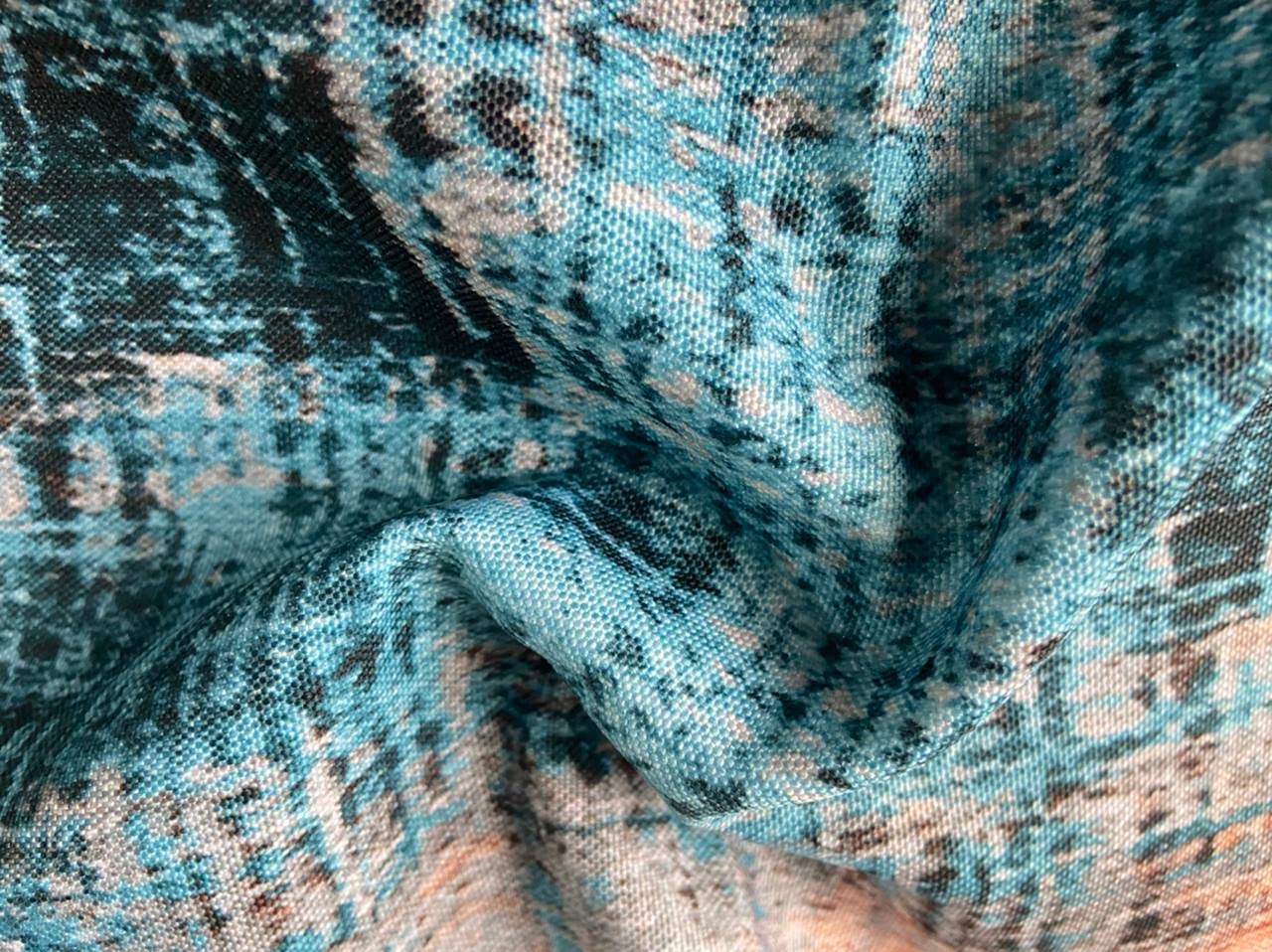 Elegant Digital Printed Multicolor Clover Table Runner, Cotton Feel, Double Layered, 13x72 Inch | Dining & Center Table Decor