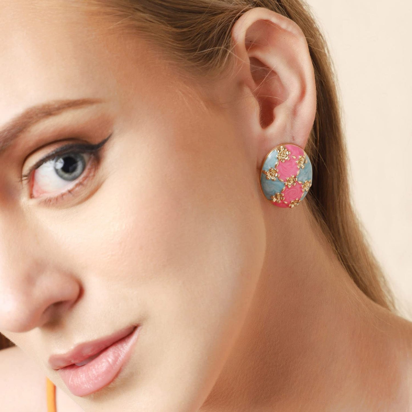 Stud Earrings – Fashion Jewellery – Intricate Designs, Light Weight – Retail Collection