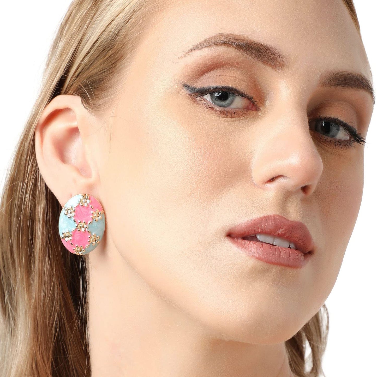 Stud Earrings – Fashion Jewellery – Intricate Designs, Light Weight – Retail Collection