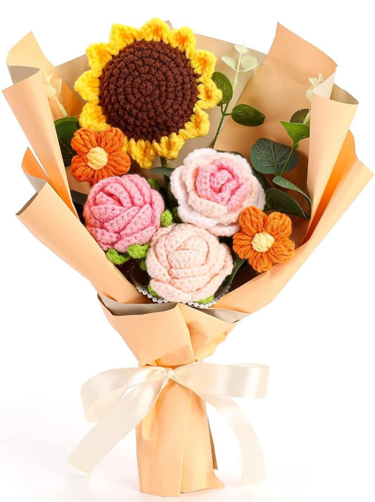 Artificial Floral Arrangement – Decorative Home Accent – Handcrafted Cotton, Hypoallergenic – Single Unit