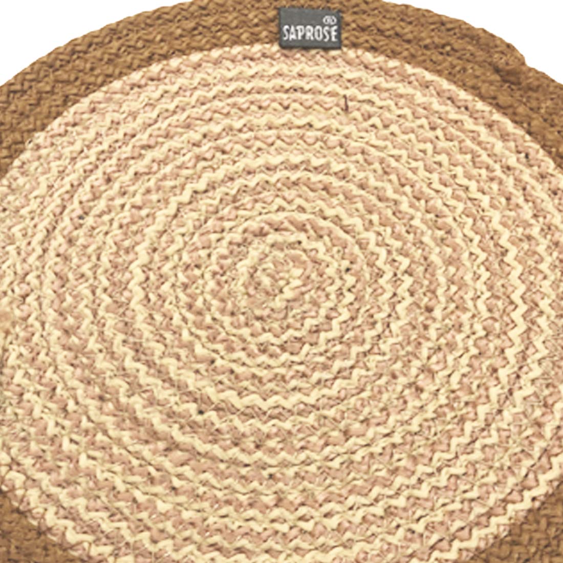 Round Braided PP Trivet (3 PCS, 9" Dia) | Machine Washable Pot Mat for Dining Table, Hot Pots & Casseroles