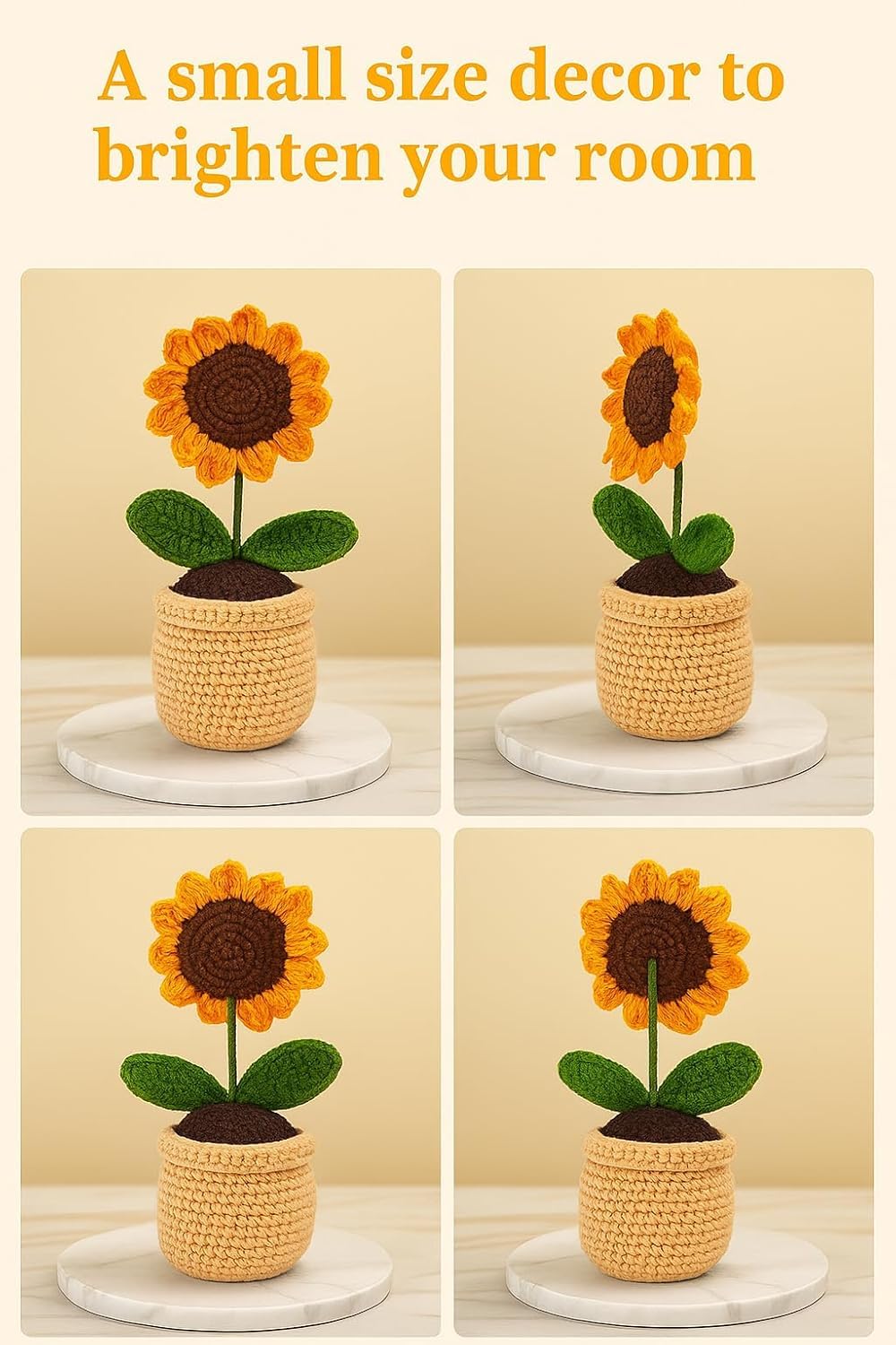 Handcrafted Decorative Pot – Sustainable Interior Accent – Cotton Fabric – Zero-Maintenance Display