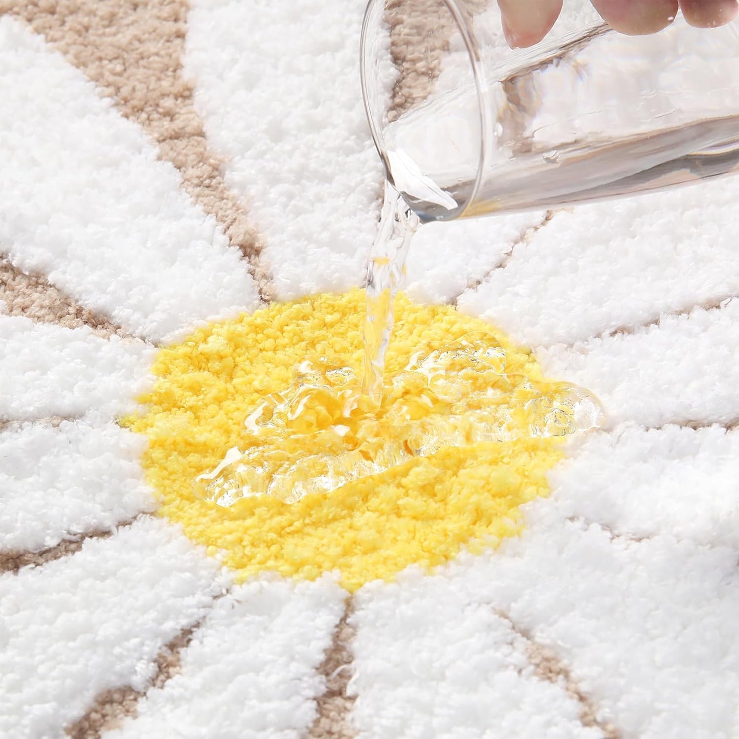 Abstract Non-Slip Washable Bath & Door Mat Rug | Quick Dry, Easy Clean Floor Mat for Home, Bathroom, Indoor/Outdoor