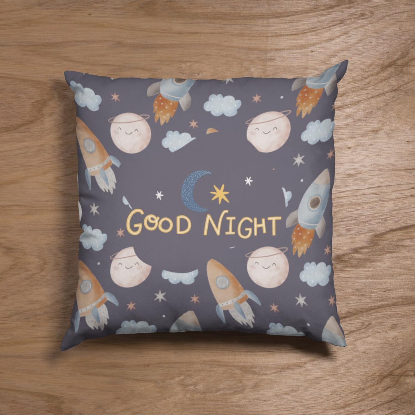 Designer Digital Print Velvet Soft Decorative Cushion Covers 18x18 inch (Pack of 2) | Sofa Bed Couch Throw Pillows Home Decor