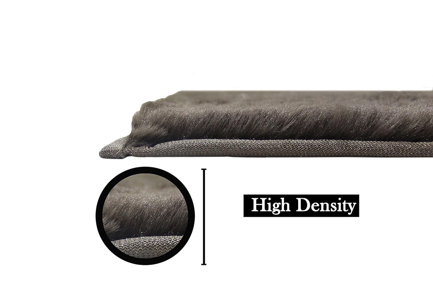 Super Soft Rabbit Fur Anti-Slip Washable Bath Mat 40x60 cm | Bathroom Bedroom Door Mat