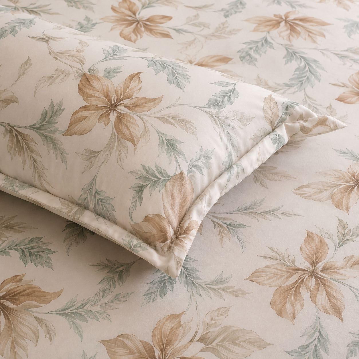 Bedsheet | Polycotton Blend Seamless Fitted | Super King 3-Piece | 310TC