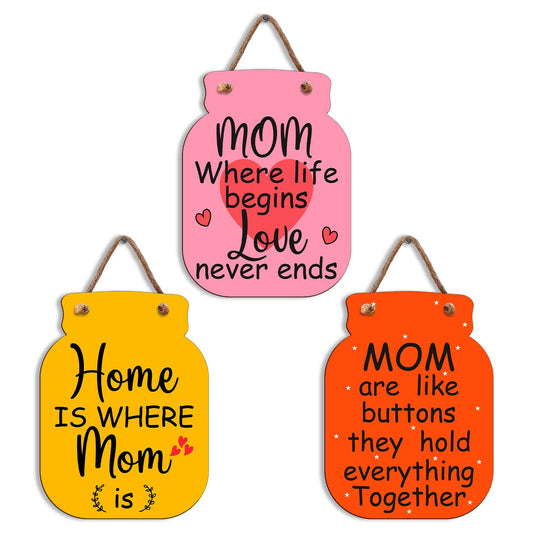 Elegant Wooden Wall Hangings for Home Decor 30 Cm | Stylish Wall Art, Decorative Items for Living Room