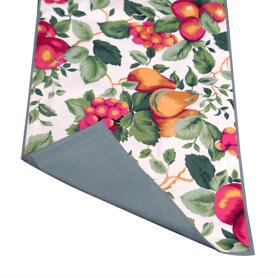 Cotton Fruit Print Table Runner, 14x72-inch | Home Decor, Gifting, Dining, Kitchen, Farmhouse