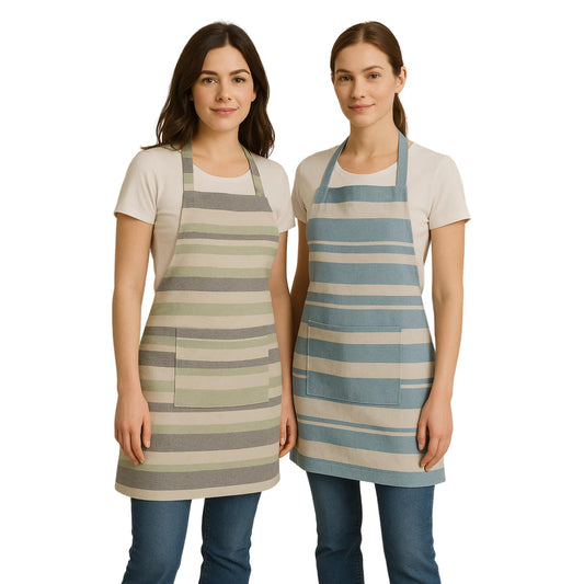 Unisex Cooking Apron – Professional Kitchen Apron – Waterproof, Stain Resistant – Adjustable Fit