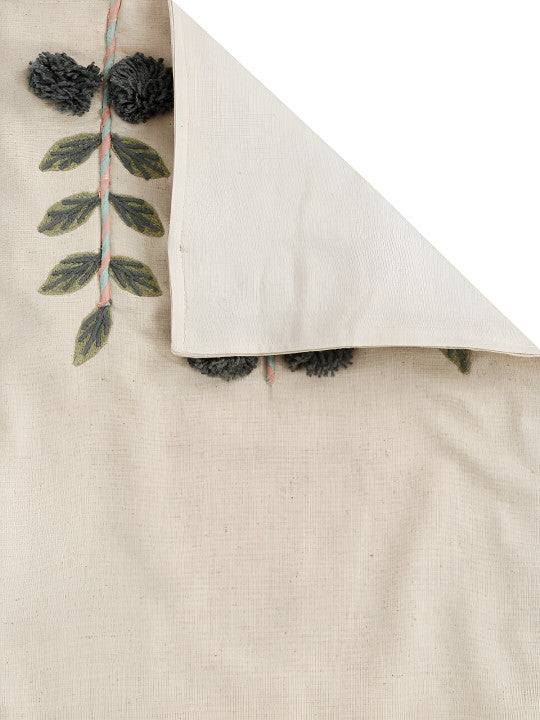 Embroidered Table Runner – Table Linen – Cotton – Retail Pack