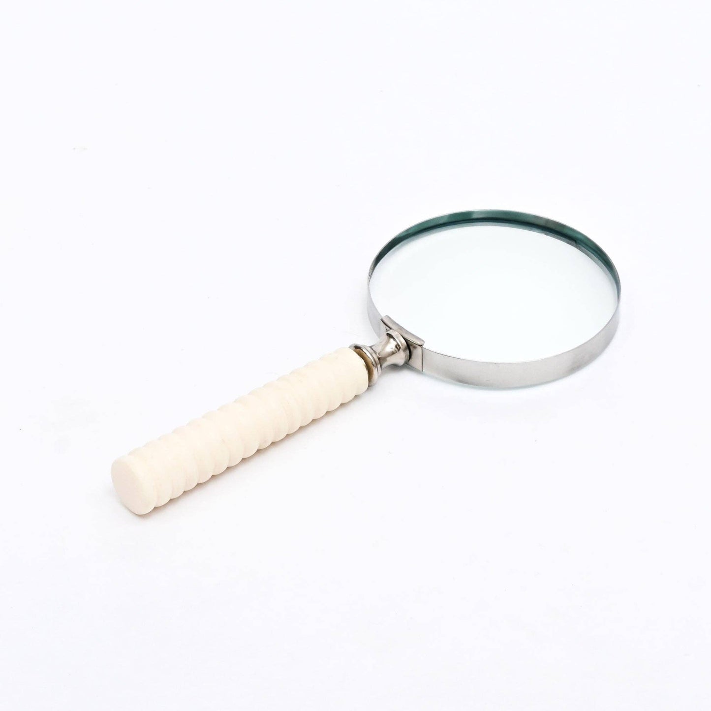 Elegant Magnifying Glass – Steel & Resin Design