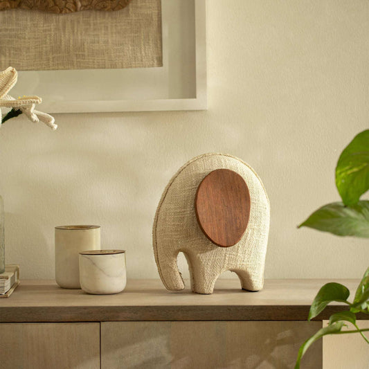 Anarva Small Ecomix Elephant – Eco-Friendly Decor Figurine