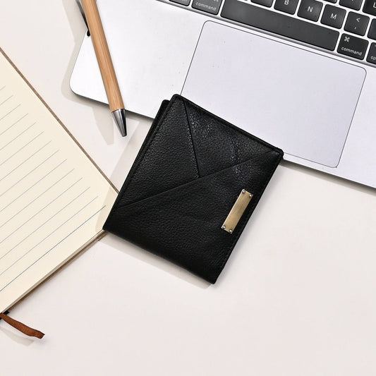 Grained Black Napa Wallet | Slim, Stylish & Functional