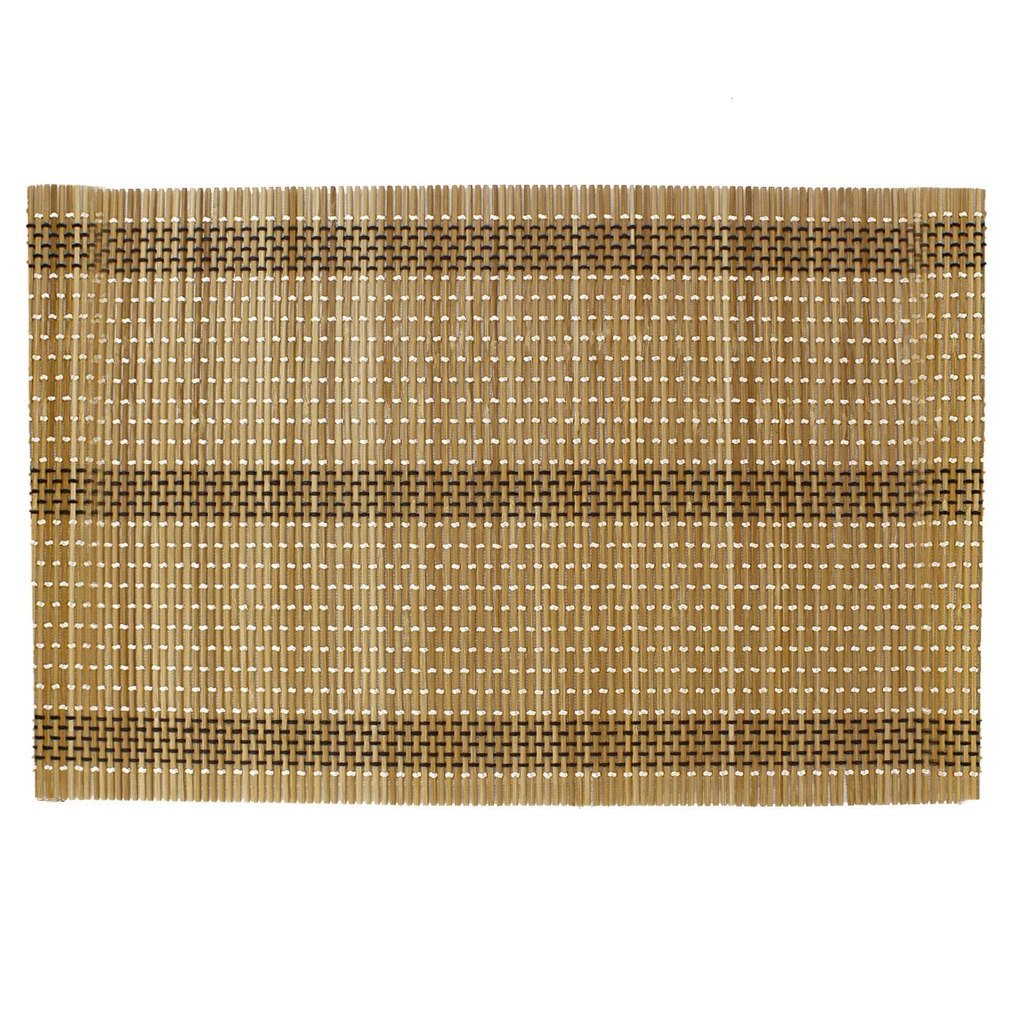 Heat Resistant Bamboo Table Mats Set of 6, 45x30cm | Easy Clean Dining Placemats, Kitchen Decor, Table Protection