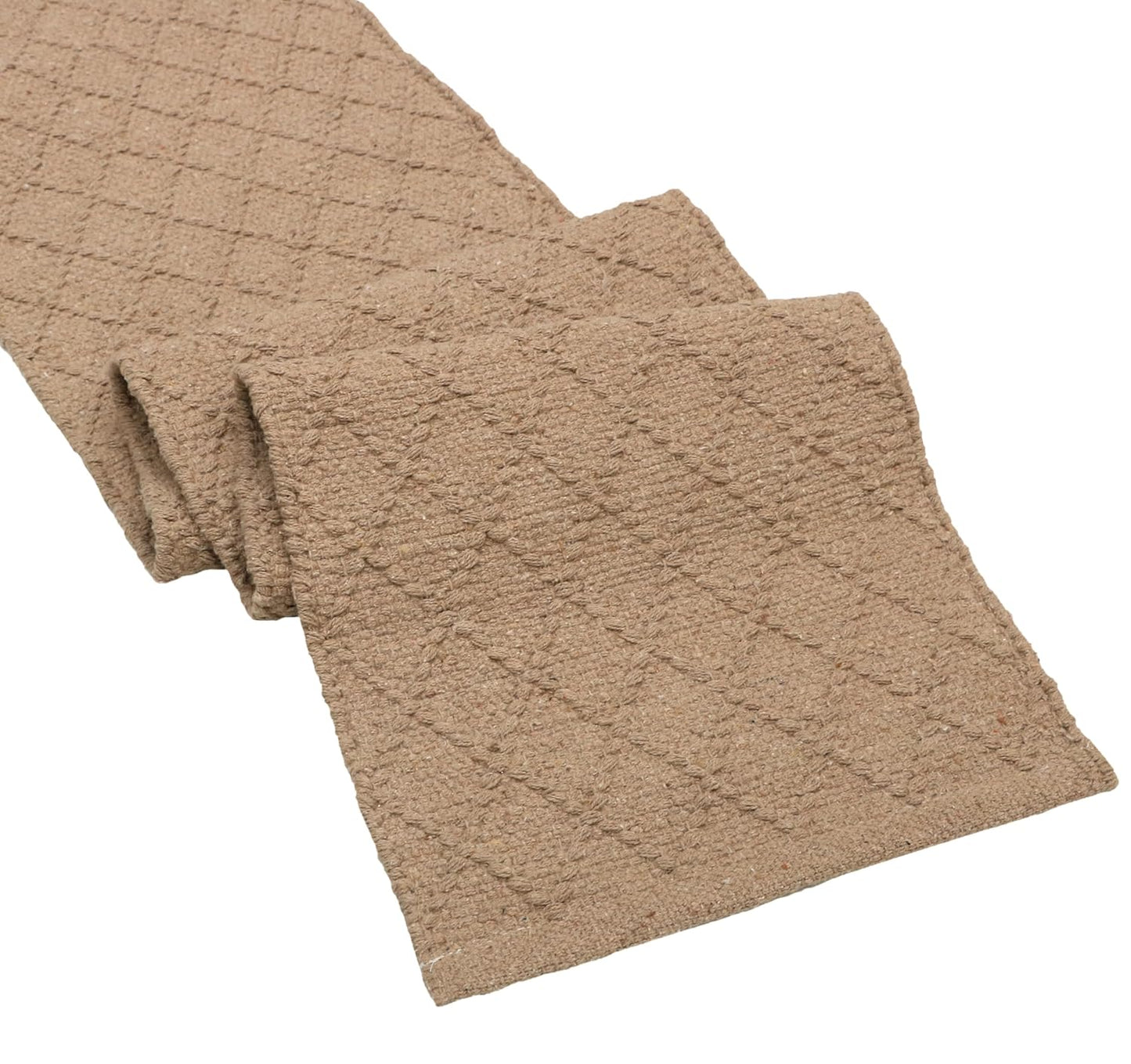Table Runner – Eco-Friendly Natural Fiber – Handcrafted Weave – 13x72 Inch