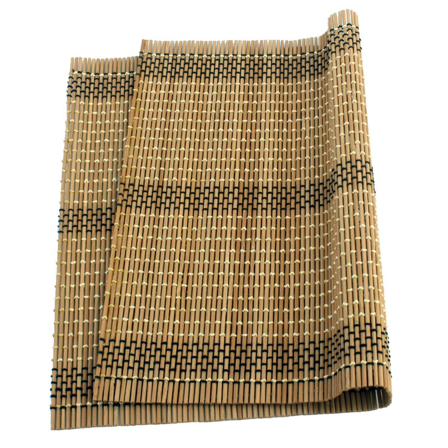 Heat Resistant Bamboo Table Mats Set of 6, 45x30cm | Easy Clean Dining Placemats, Kitchen Decor, Table Protection