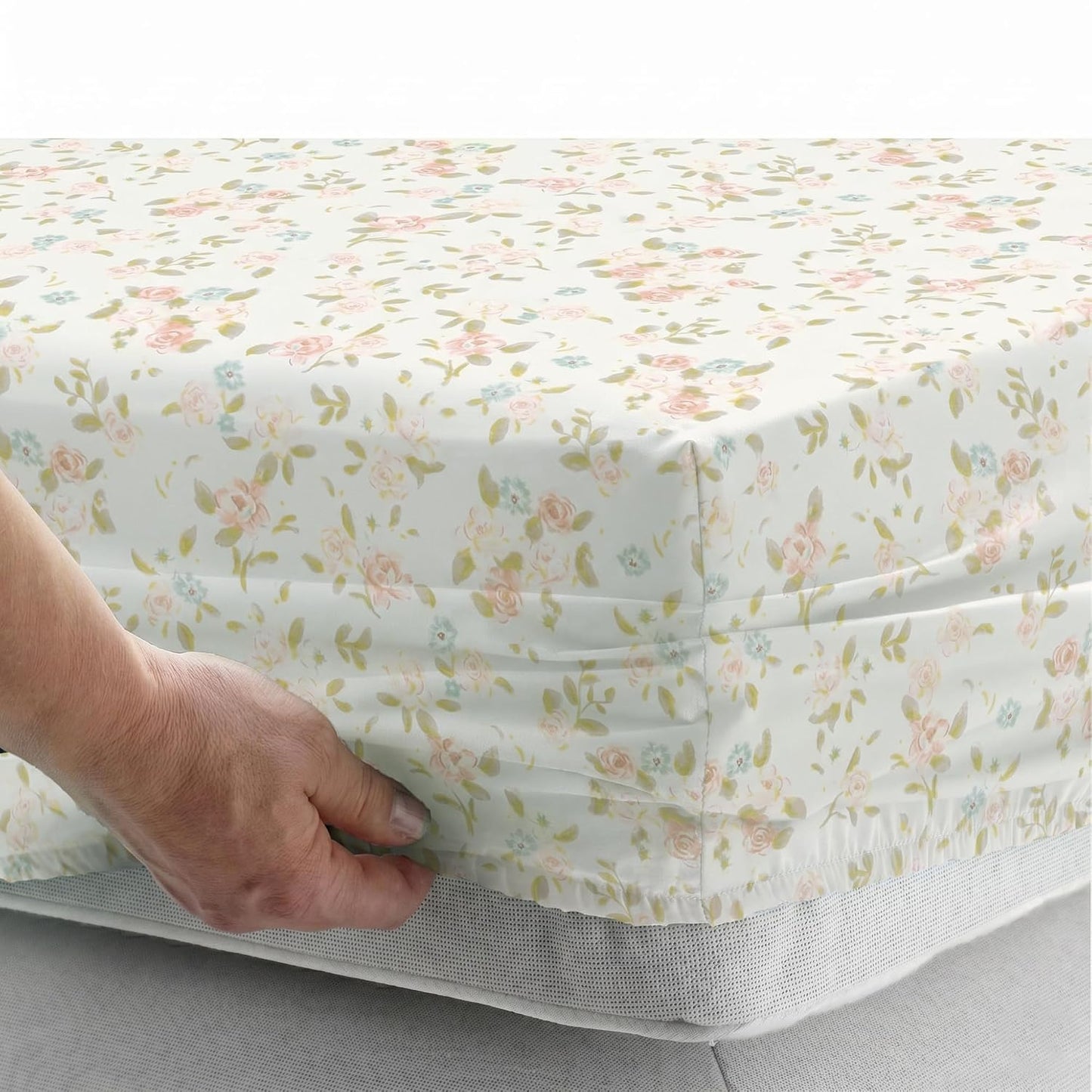 Bedsheet | Elastic Fitted Microfiber 240 TC | King, 3-Piece, 2 Colours | Wrinkle-Free