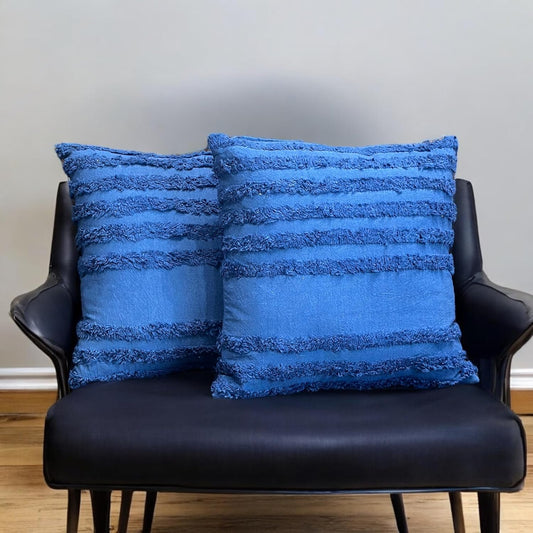 Bohemian Tufted Sunflower Cushion Cover 16x16 inch, Pack of 1 | Decorative Throw Pillow Case for Sofa Bed Couch