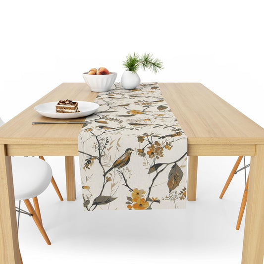 Printed Table Runner – Decorative Tableware – Cotton Canvas Anti-Skid – 13x72 Inch