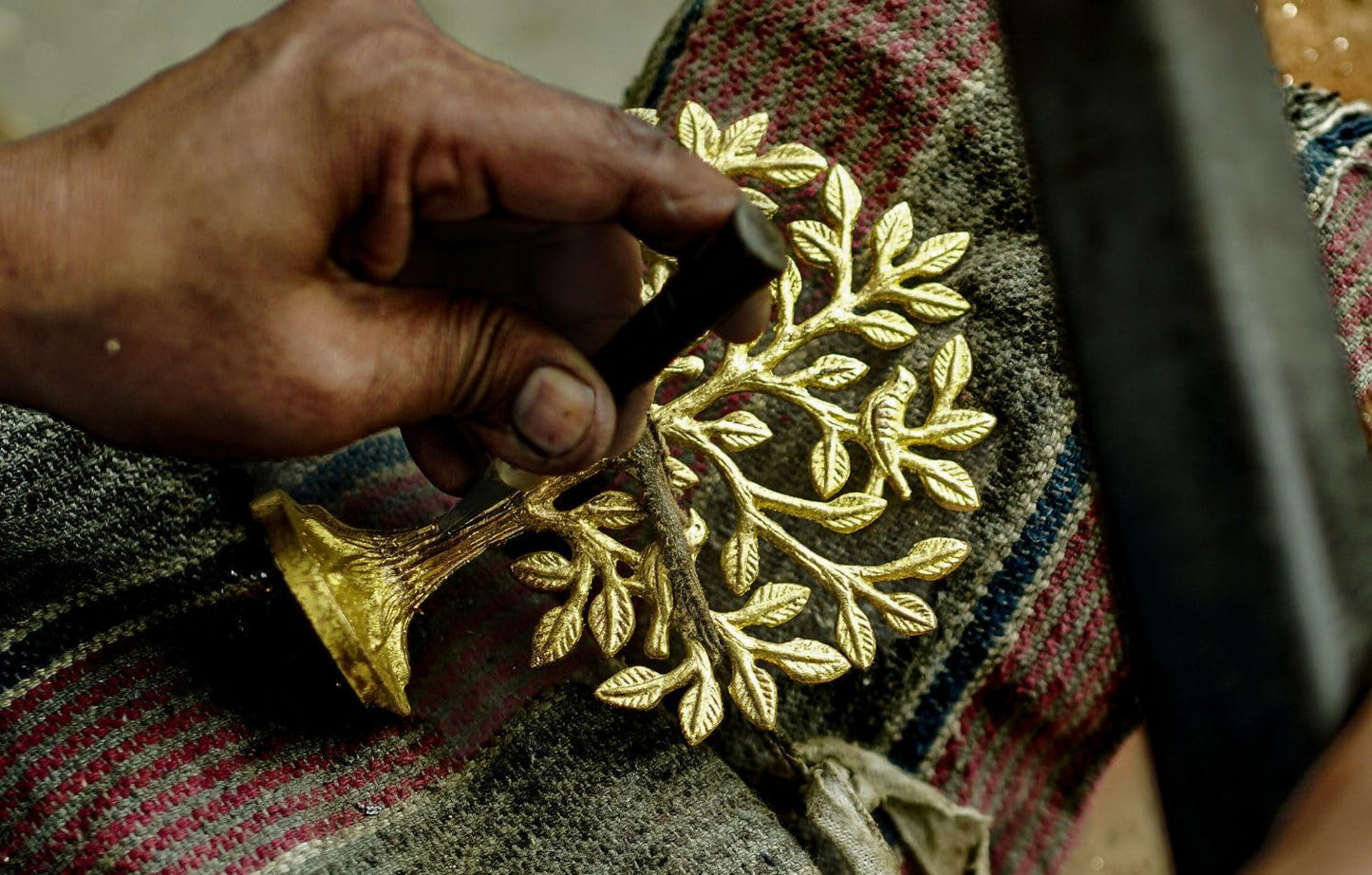 100% Pure Brass Handcrafted Tree of Life Showpiece with Birds 5.9 inch | Vastu Fengshui Home Temple Decor Gift