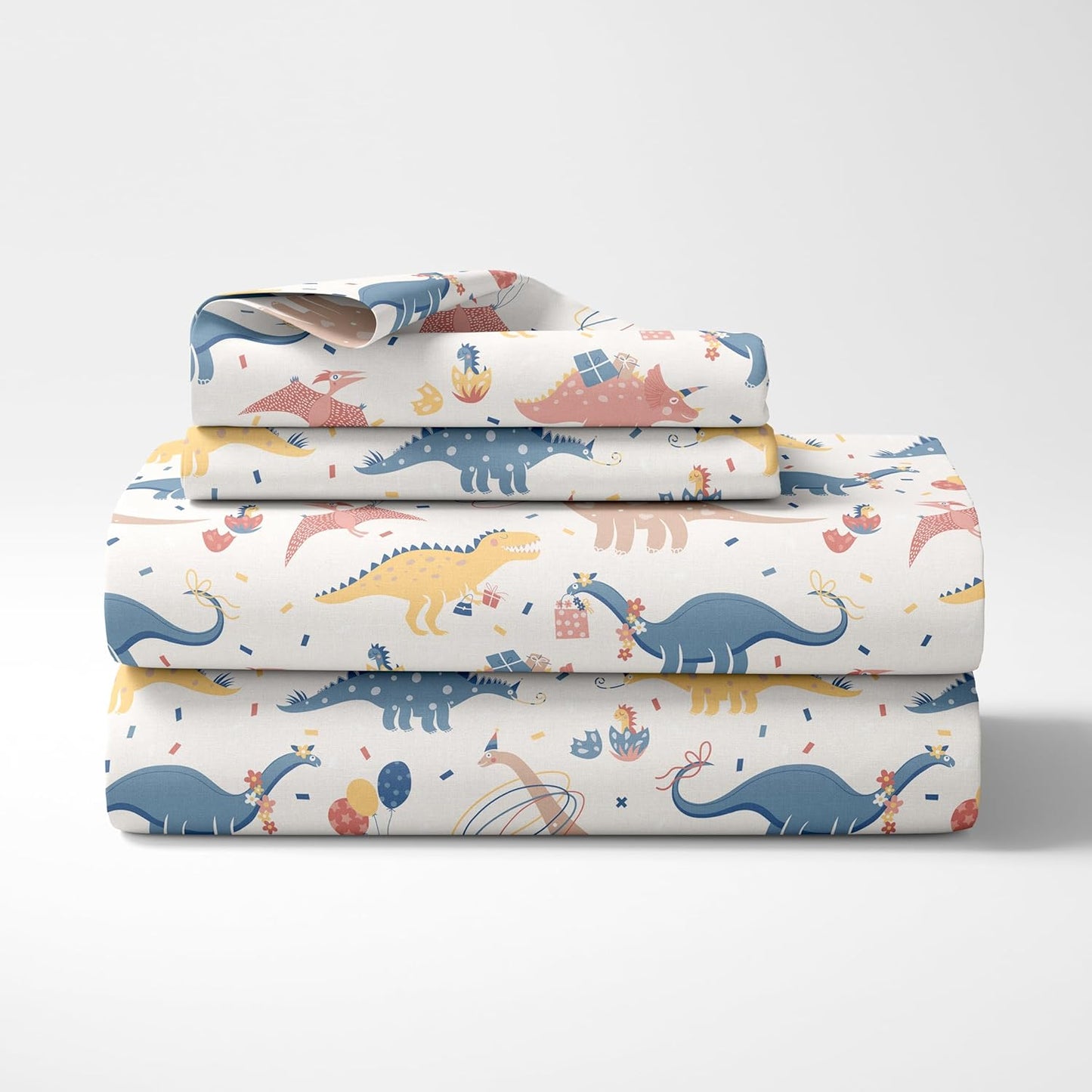 Single Bed Sheet Set - 100% Pure Cotton 144TC - Single with Pillow Cover
