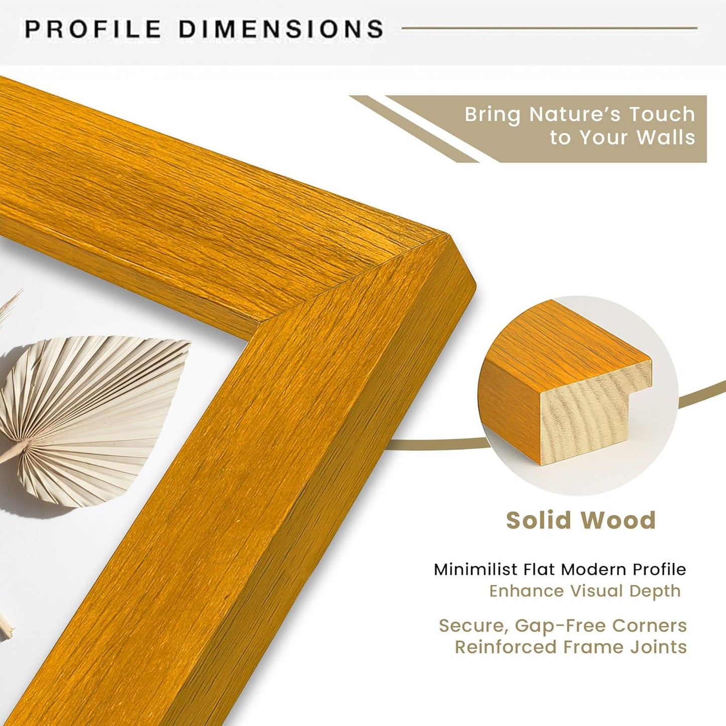 Red Cedar Woodgrain Photo Frame – Moisture Resistant – 6x8 inch