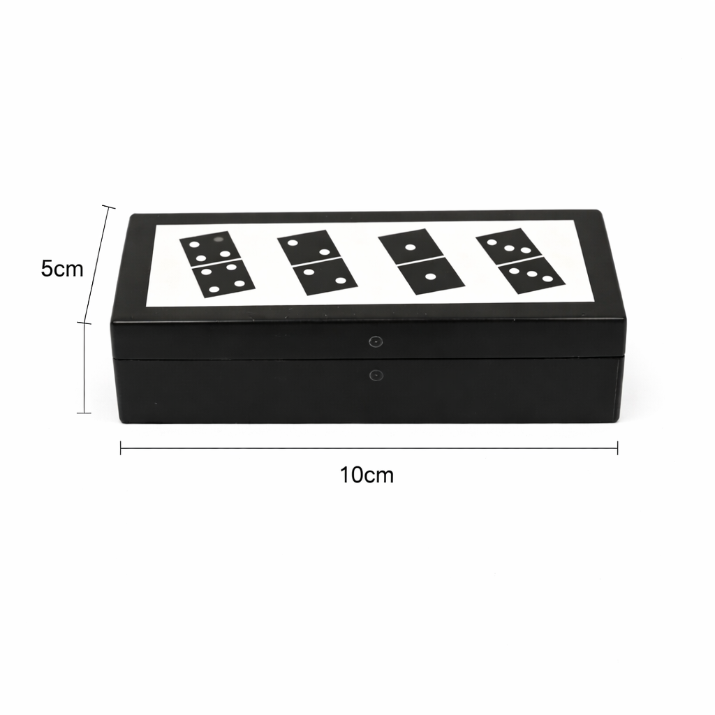 Decorative Domino Set – Resin Tiles & MDF Box