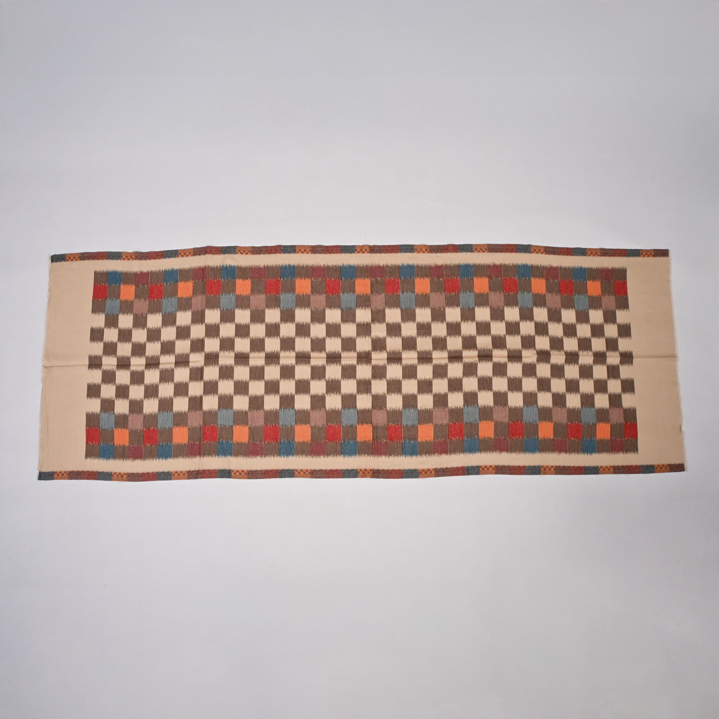 Scarf | Ikkat Merino Wool Unisex | Handcrafted
